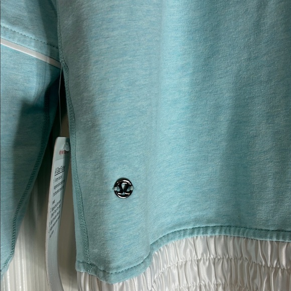 Lululemon All Good Pullover Women's Light Green Hoodie Size 8 - Picture 6 of 12